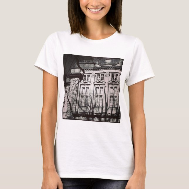 Square Foto - Universität T-Shirt (Vorderseite)