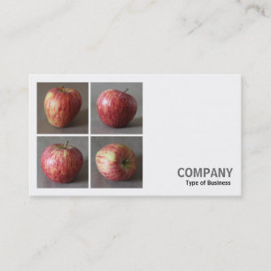 Square Foto (v2) - Vier Äpfel Visitenkarte