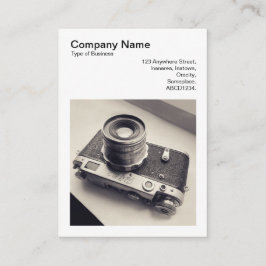 Square Foto (v3) - Russische Rangefinder Camera 02 Visitenkarte