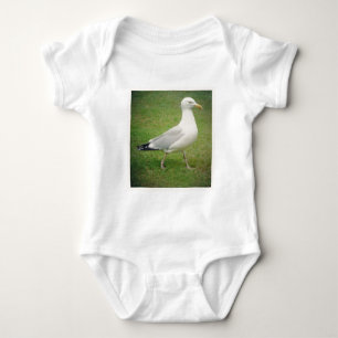 Square Foto - Walking Seagull Baby Strampler
