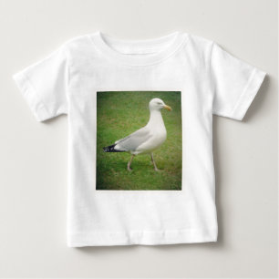 Square Foto - Walking Seagull Baby T-shirt