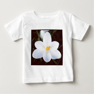 Square Foto - White Crocus Baby T-shirt