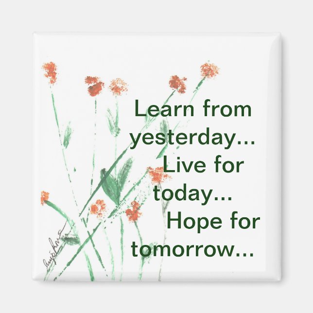 Square Inspiration Magnet (Vorne)