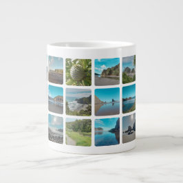 Square Instagram Images Gallery Rund um die Ecke Jumbo-Tasse