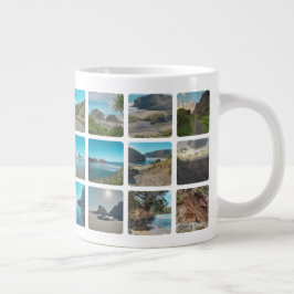 Square Instagram Images Gallery Rund um die Ecke Jumbo-Tasse