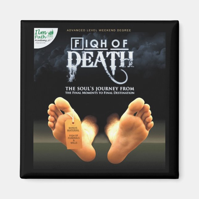 Square Magneet - Fiqh of Death Magnet (Vorne)