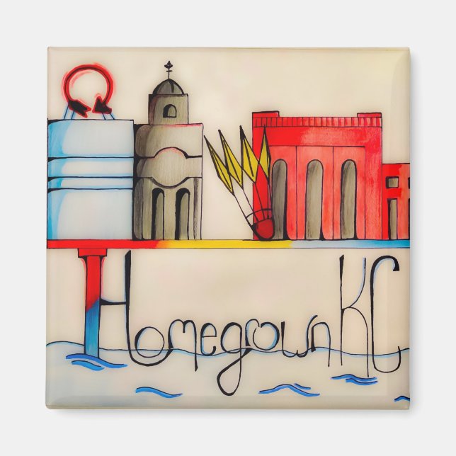 Square Magnet (Vorne)