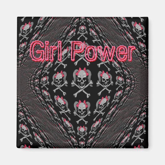 Square Magnet - Maßgeschneidert (Vorne)