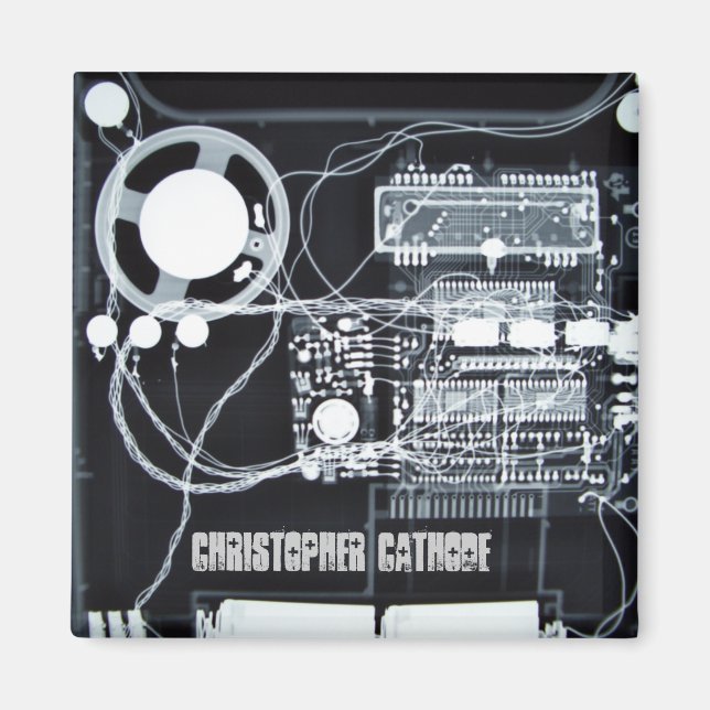 Square Magnet - Maßgeschneidert (Vorne)