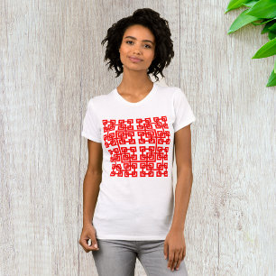 Square Mesh Womens T - Shirt