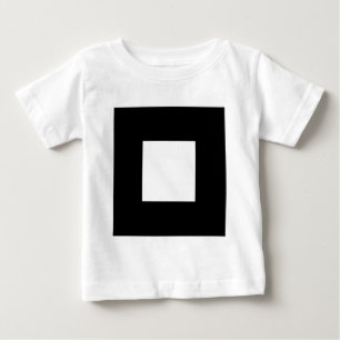 Square Motif Baby T-shirt