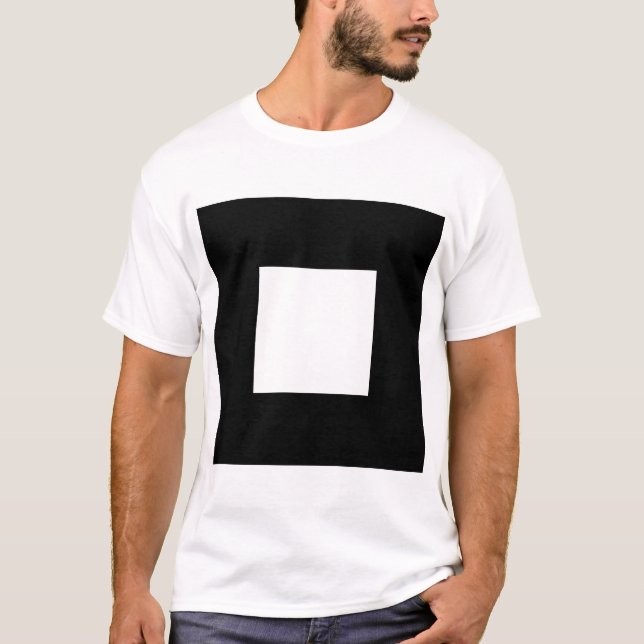 Square Motif T-Shirt (Vorderseite)