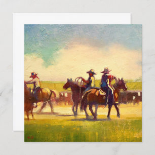 Square Note Card Dankeskarte