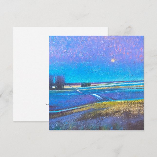 Square Note Card Dankeskarte (Vorne/Hinten)