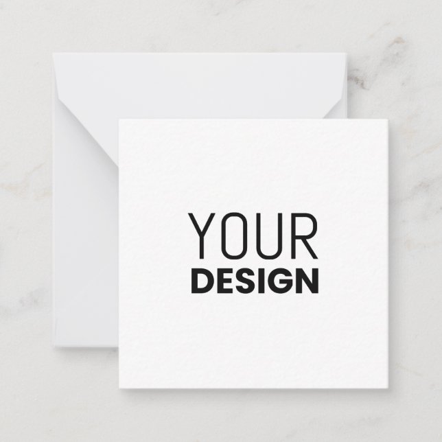 Square Note Card Mitteilungskarte (Vorderseite)