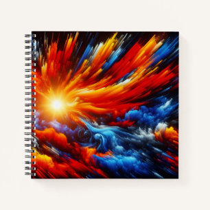 Square Notebook - Geschenk für Studenten und Schri Notizbuch