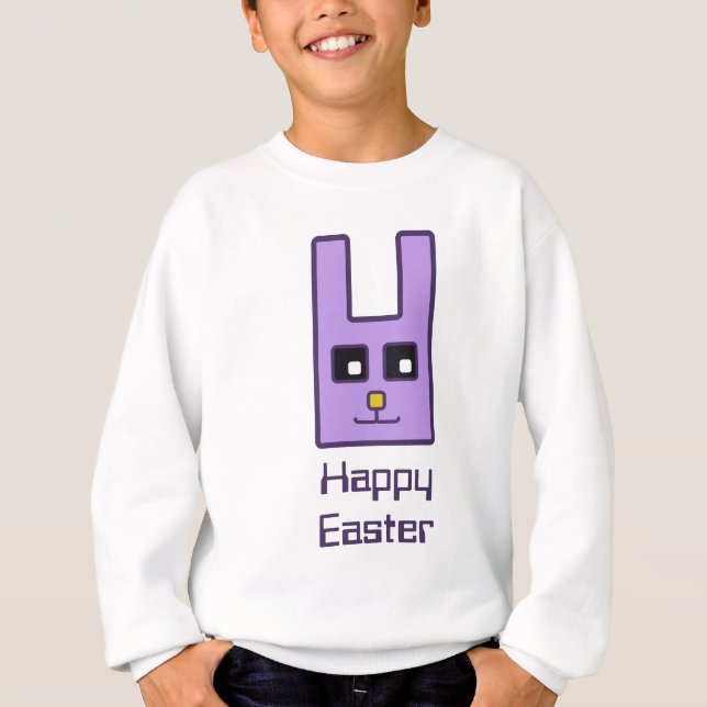 Square Oaster Bunny Hoodie (Kind) (Vorderseite)