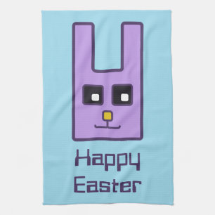 Square Oaster Bunny Kittuch Geschirrtuch
