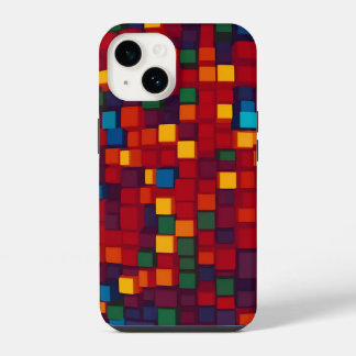 Square oder Cube iPhone 14 Case Hülle