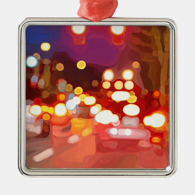 Square Ornament - Still Aus Metall (Vorne)