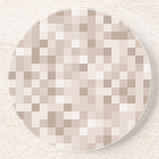 Square Pattern Untersetzer (Vorne)