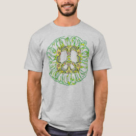 Square Peace flamme T-Shirt