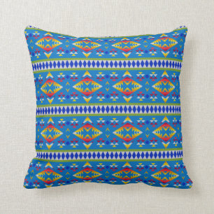 Square Pillow Aztec Mexikanisch Kissen