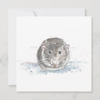 Square Ratte Art Karte
