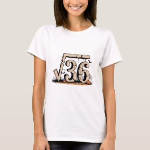 Square Root 67 Meme 6 7 Gen Alpha Halloween Sechs  T-Shirt