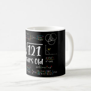 Square Root of 121 11. Geburtstag 11 Jahre Alte Ge Kaffeetasse