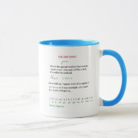 Square Root-Tasse