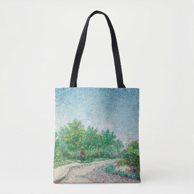 Square Saint-Pierre, Paris by Van Gogh Tote Bag (Vorderseite)