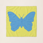 Square Scarf with flag of Bady Bassit, Brazil Schal<br><div class="desc">Wrap yourself in local charm with this elegant square scarf featuring the official flag of Bady Bassit, Brazil. Proudly displaying the city's distinctive butterfly emblem and vivid flag design, this stylish accessory pays tribute to the vibrant identity of this municipality in the state of São Paulo. Whether worn as a...</div>