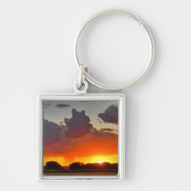 Square Schlüsselanhänger (Vorne)