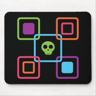 Square Skull Mousepad