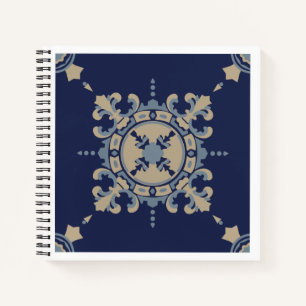 Square Spiral Notebook Notizbuch