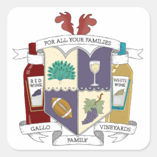 Square Sticker - Groß