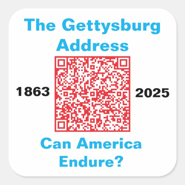 Square Stickers, sheet of six 3 inch stickeSticker Quadratischer Aufkleber (Vorderseite)