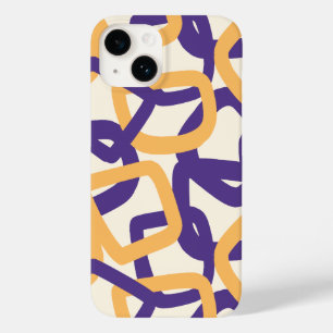 Square Tangle Modern Pop Case-Mate iPhone 14 Hülle