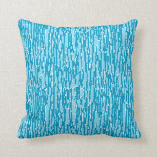 Square Throw Pillow (16" x 16") w/Summer Sky Blue! Kissen