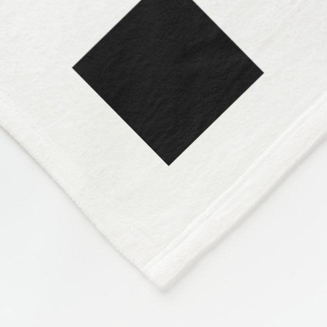 Square Tiles Design auf Fleece Blanket (Ecke)