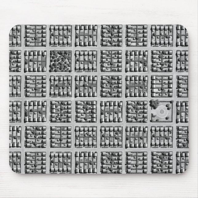 Square Town Mousepad (Vorne)