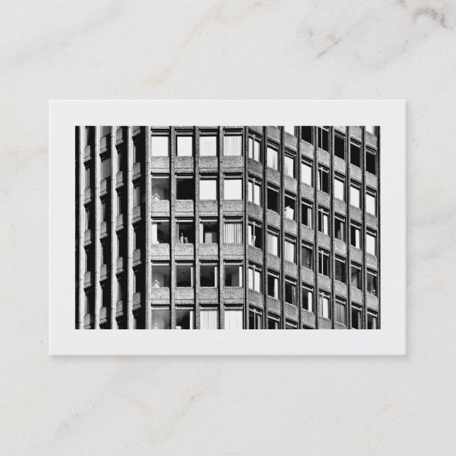 Square Town, Office Block Visitenkarte (Vorderseite)