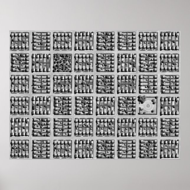 Square Town Poster (Vorne)
