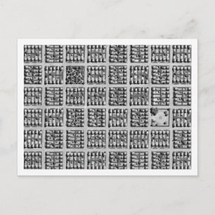 Square Town Postkarte