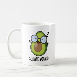Square-vocado Funny Avocado Pun Kaffeetasse