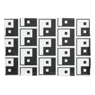 Square Yin Yang Kissenbezug