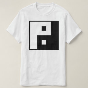 Square Yin Yang T-Shirt
