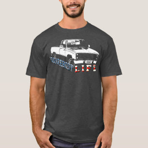 Squarebody American Flag Square Body Truck  T-Shirt