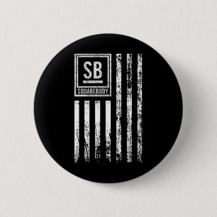 Squarebody-LKW C10 Clic USA-Flagge Squarebody-Nati Button